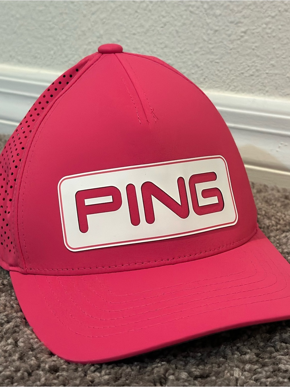 PING Hot Pink Mesh Back Cap